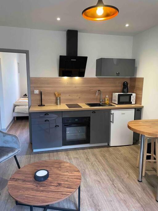 T2 Face Gare Sncf Appart Hotel Le Cygne 1 Bourges Dış mekan fotoğraf